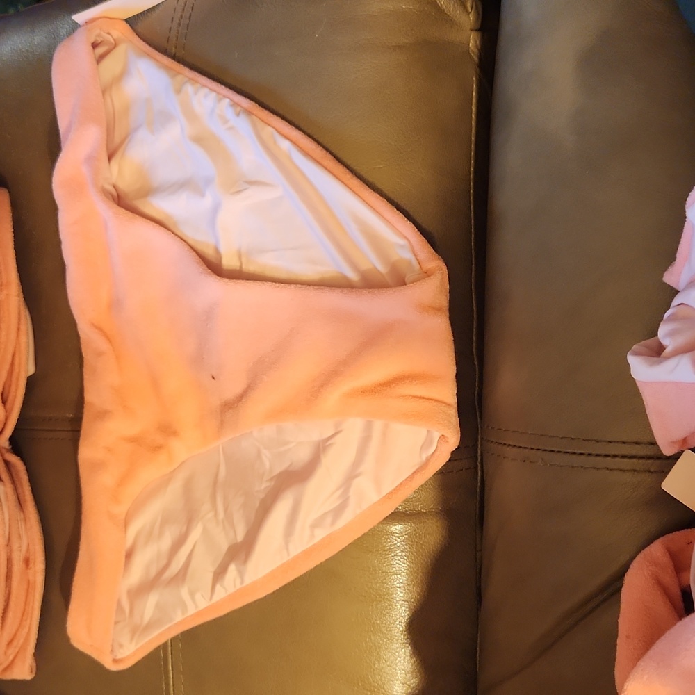 BIKINI BOTTOM Victoria's Secret Essential Terry Bottom 👙  Swim in Pink Cocktail - Picture 9 of 12